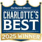 Charlotte's Best 2025 Winner badge
