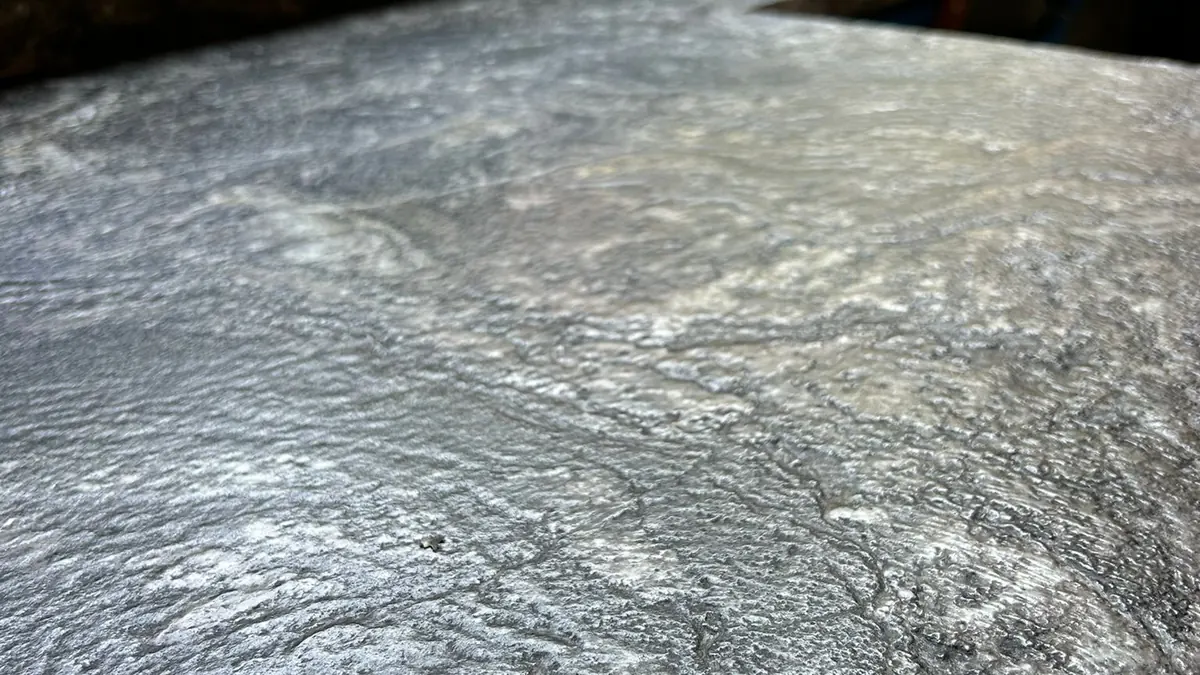 Close-up of a granite countertop surface