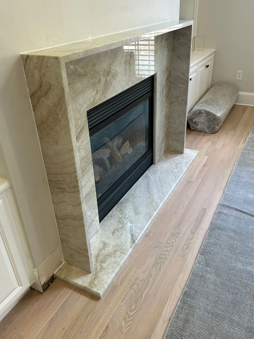 Fireplace and living space project, photo 1