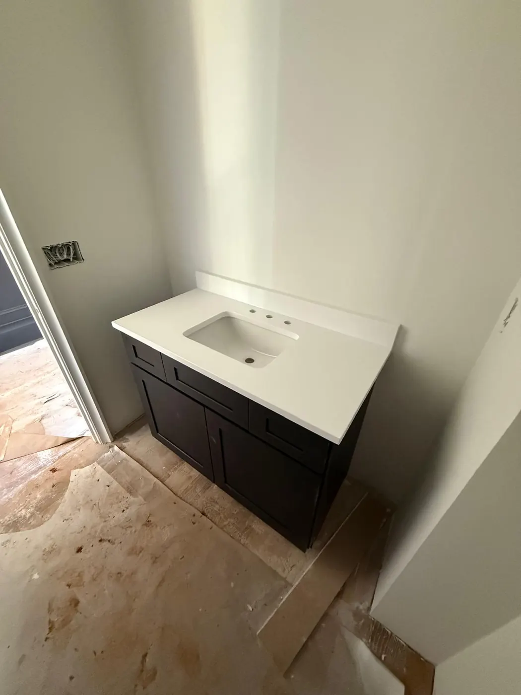 Bathroom vanity project, photo 2