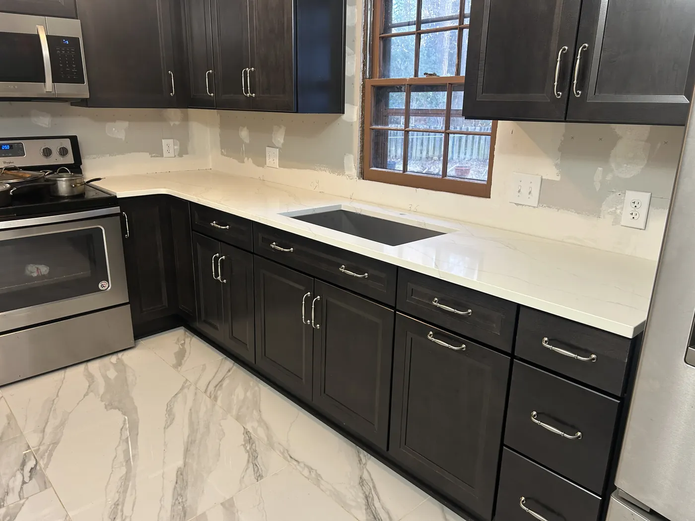 Kitchen countertop project, photo 40