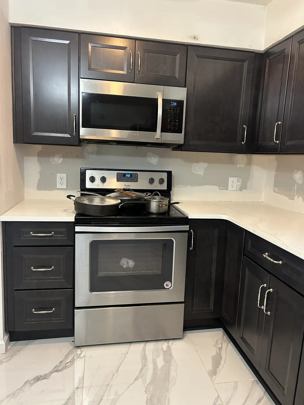 Kitchen countertop project, photo 41