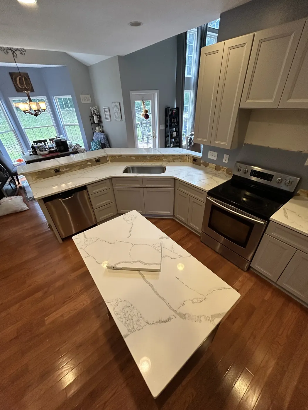 Kitchen countertop project, photo 42