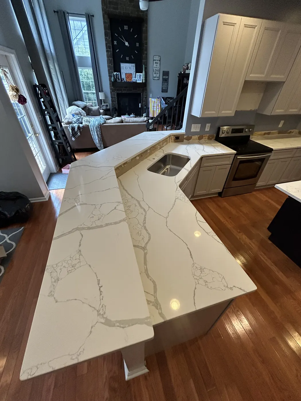 Kitchen countertop project, photo 44