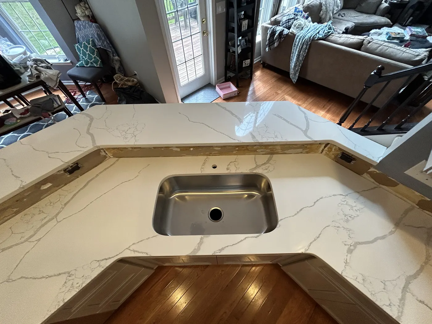 Kitchen countertop project, photo 45