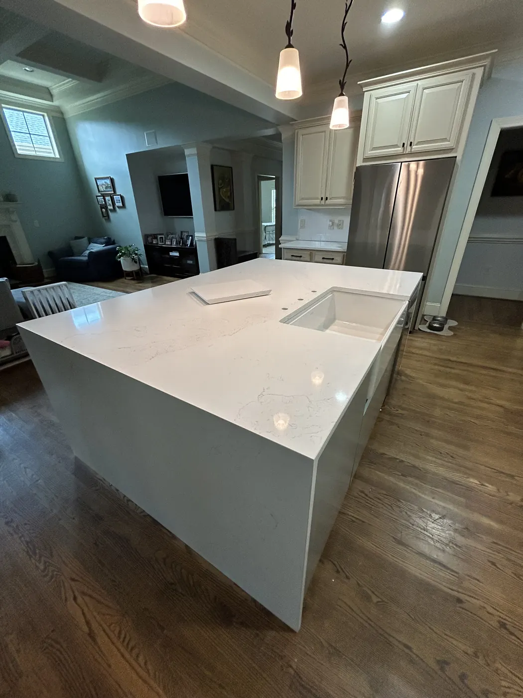 Kitchen countertop project, photo 56