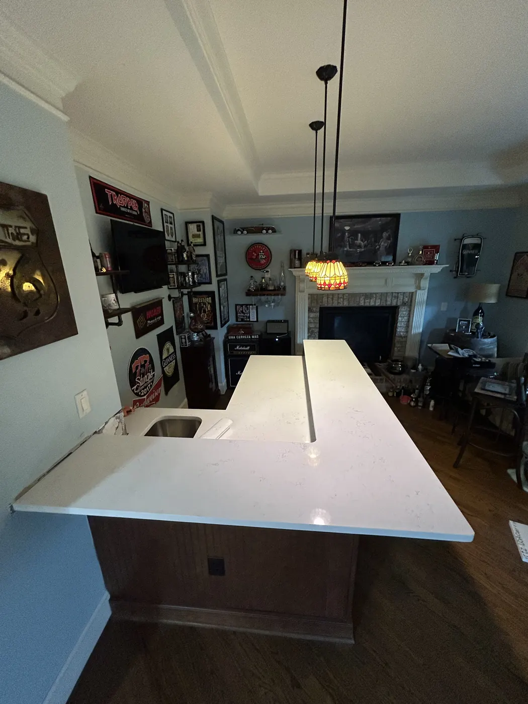 Kitchen countertop project, photo 57