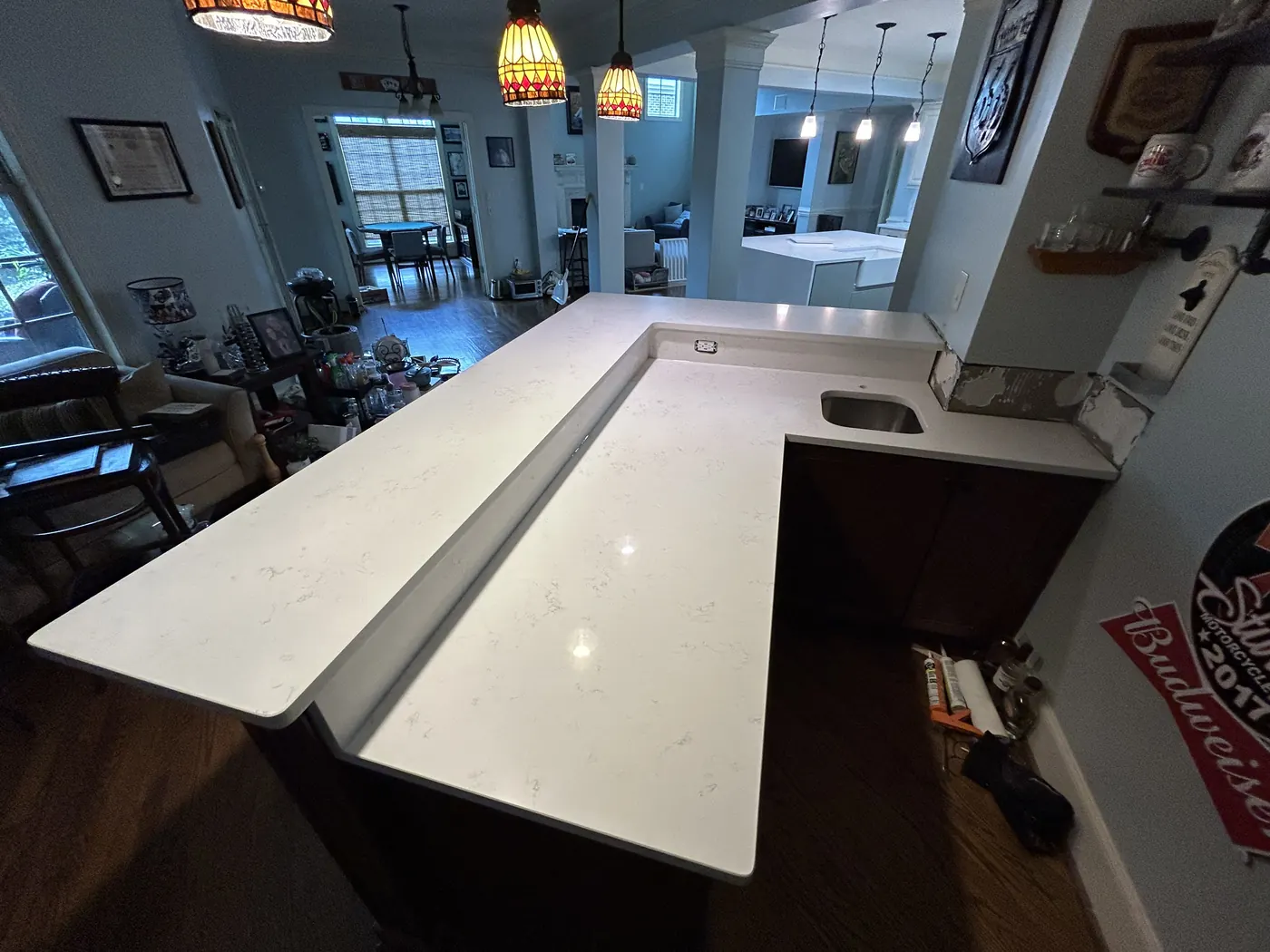 Kitchen countertop project, photo 59