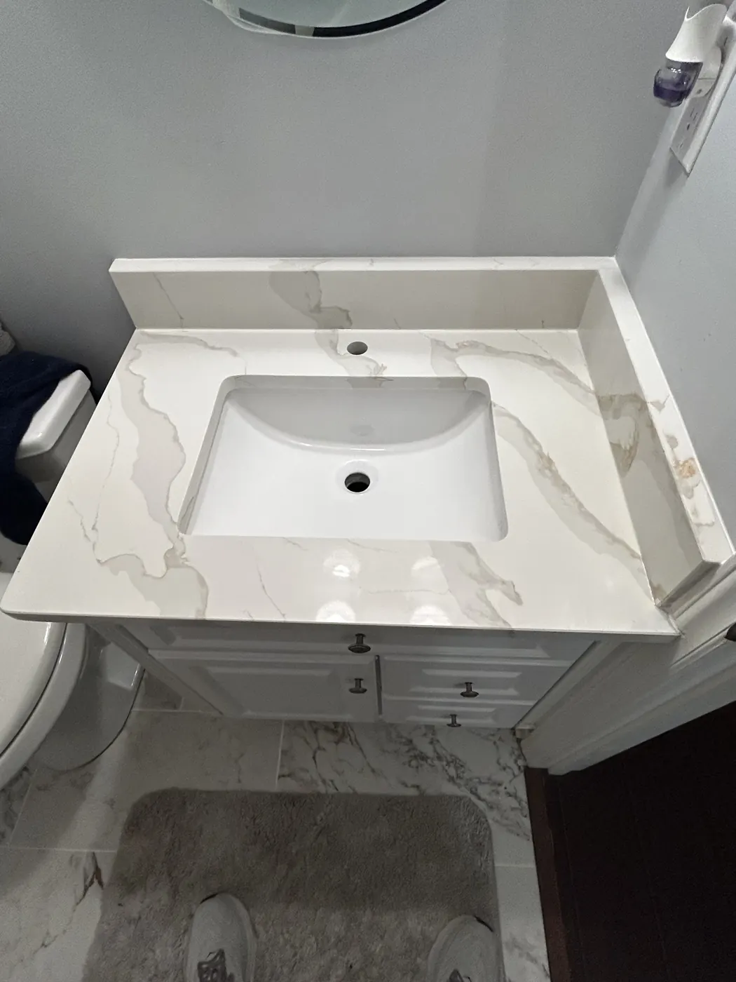 Bathroom vanity project, photo 7