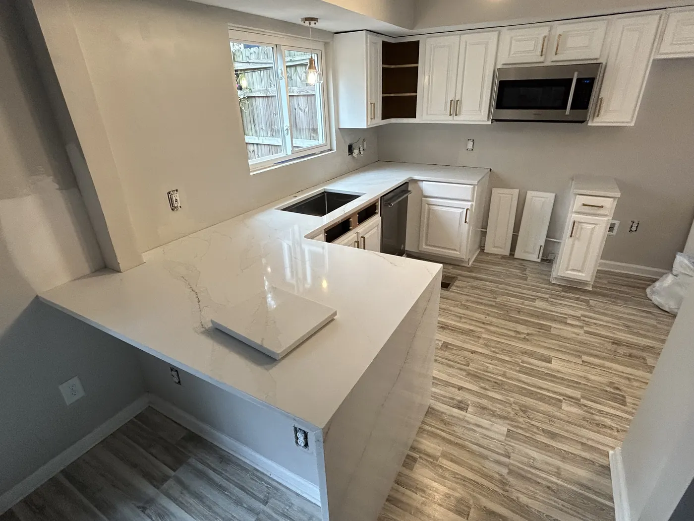 Kitchen countertop project, photo 61