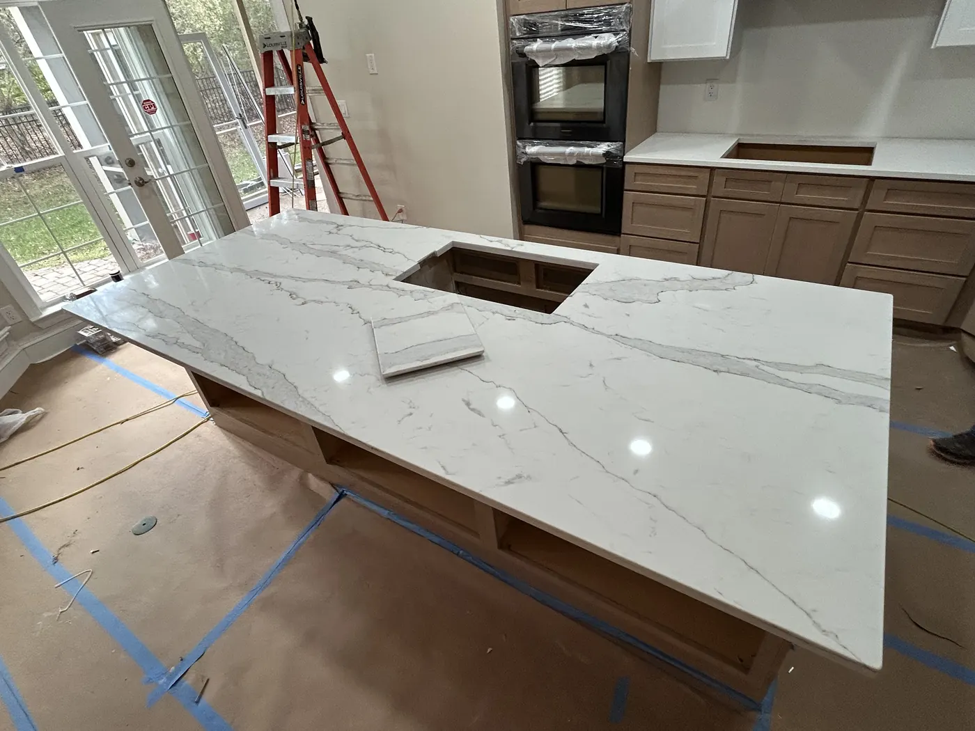 Kitchen countertop project, photo 67