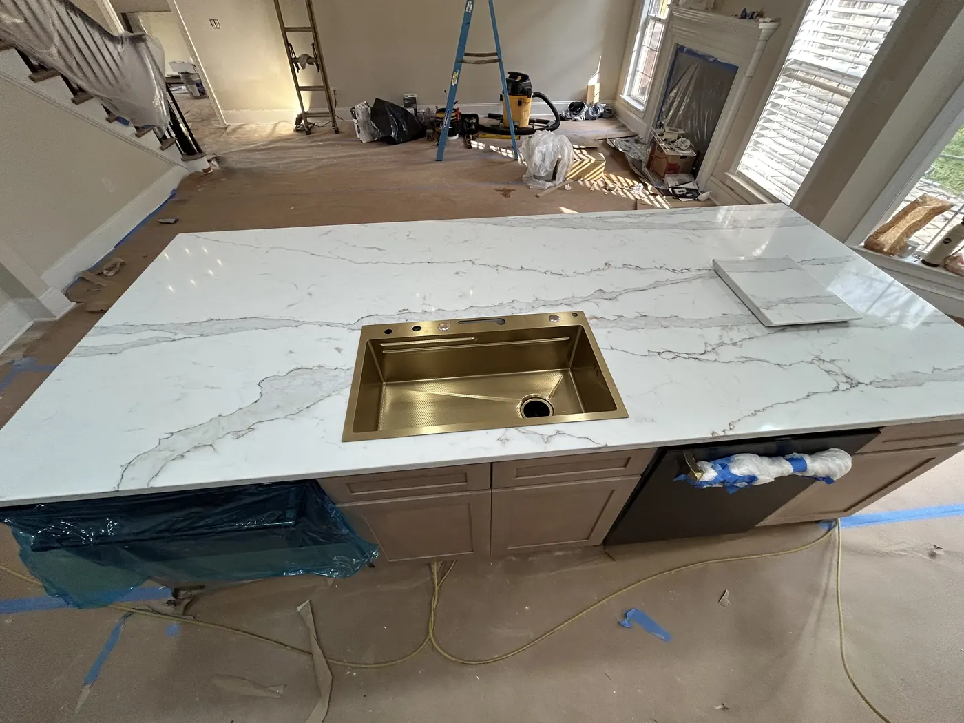Kitchen countertop project, photo 74