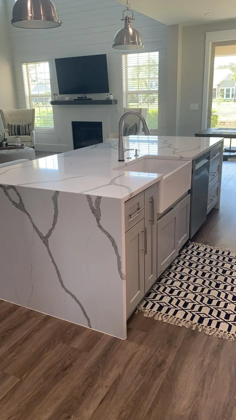 Kitchen countertop project, photo 93