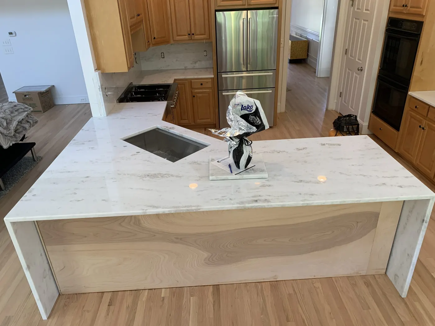 Kitchen countertop project, photo 96