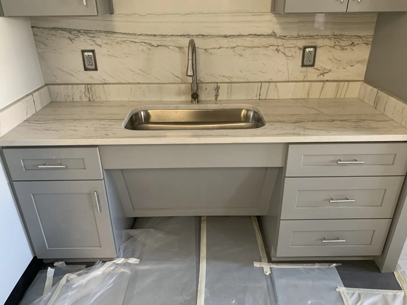 Kitchen countertop project, photo 97