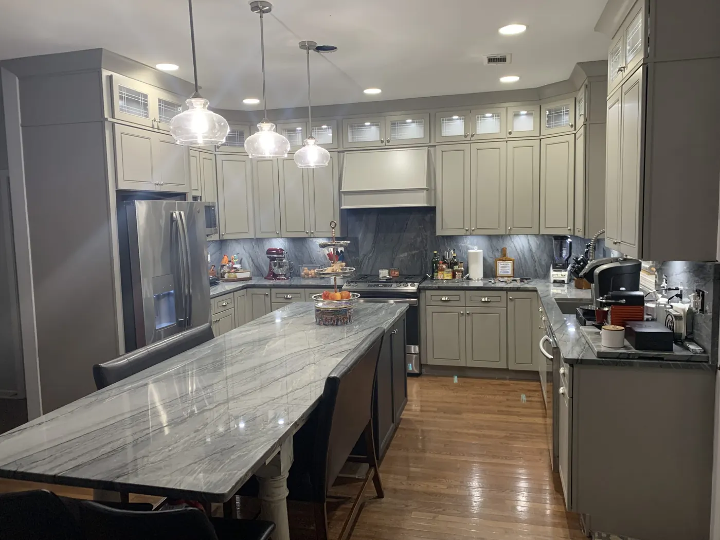 Kitchen countertop project, photo 101