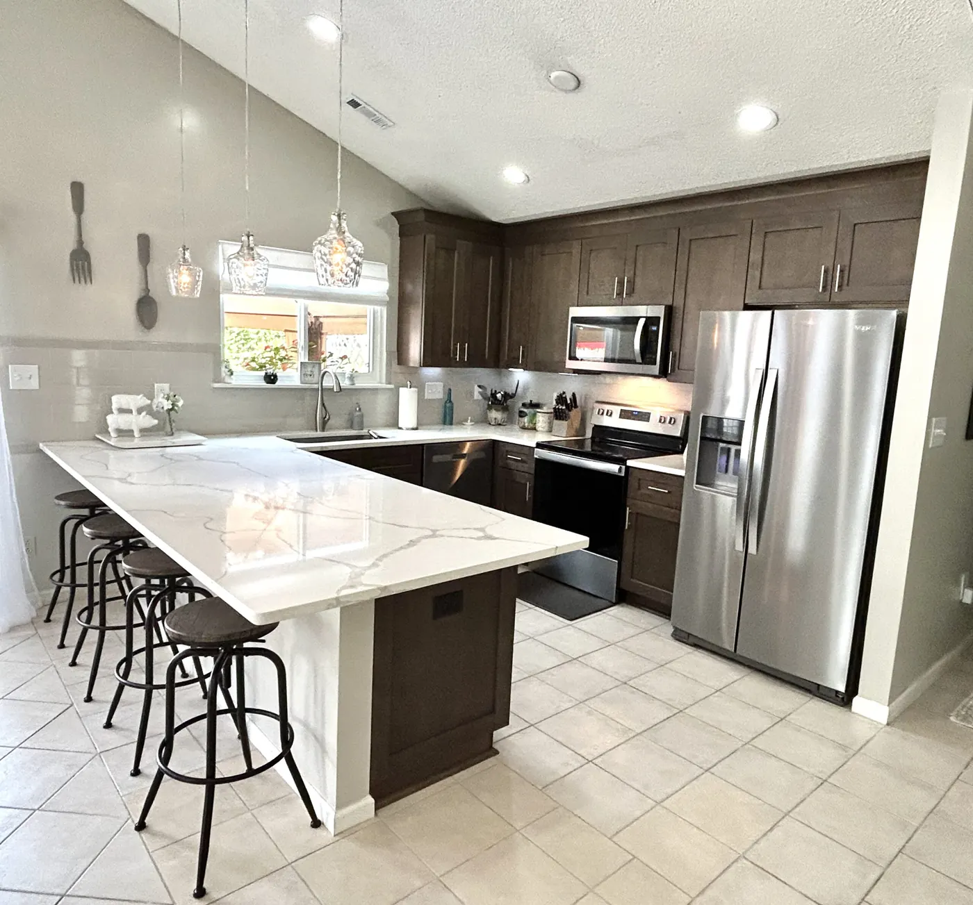 Kitchen countertop project, photo 102