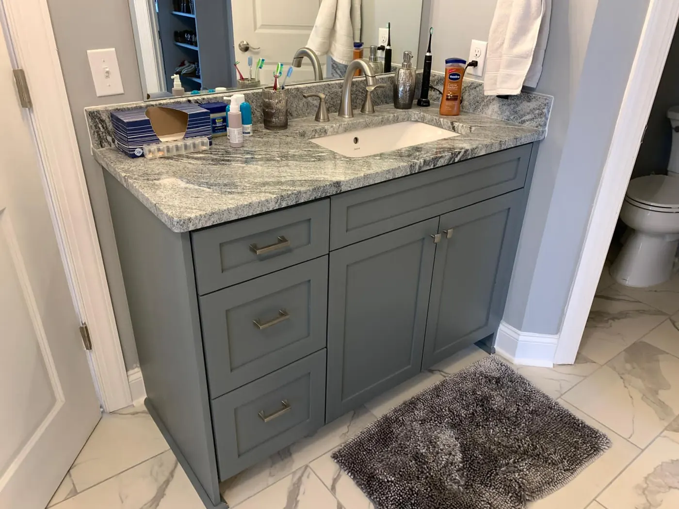 Bathroom vanity project, photo 15