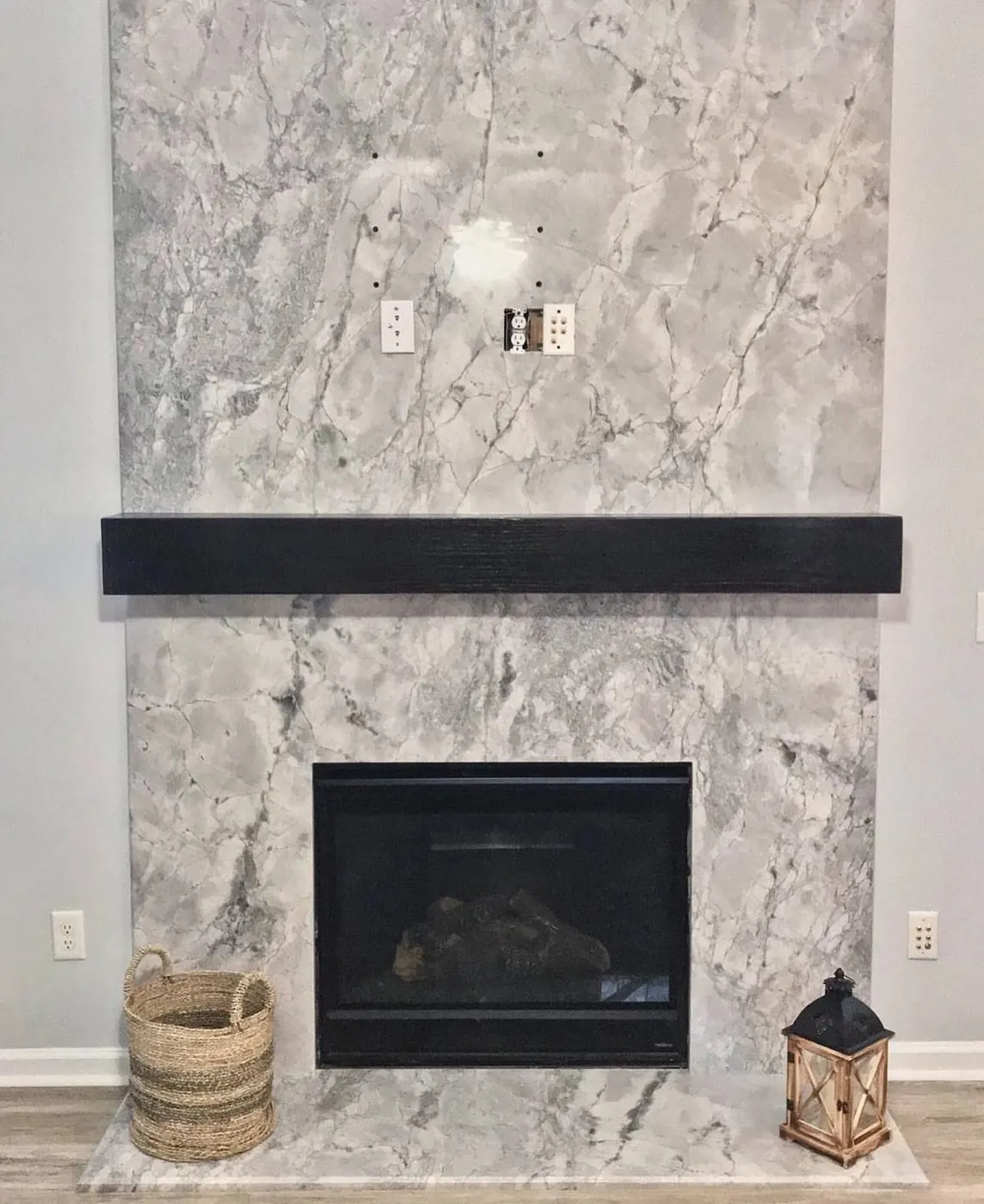 Fireplace and living space project, photo 6