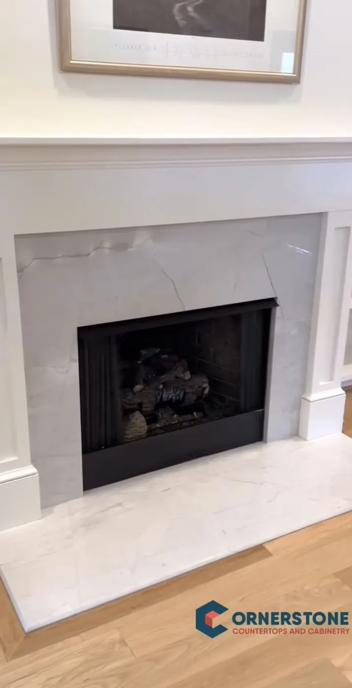 Fireplace and living space project, photo 7