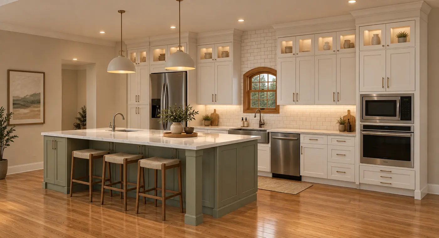 Kitchen countertop project, photo 119