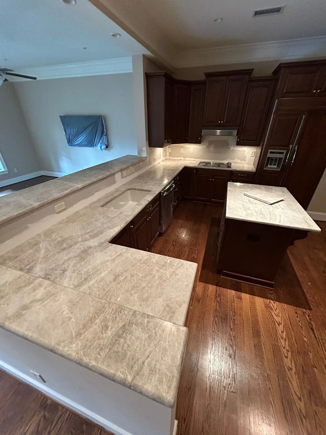 Kitchen countertop project, photo 121