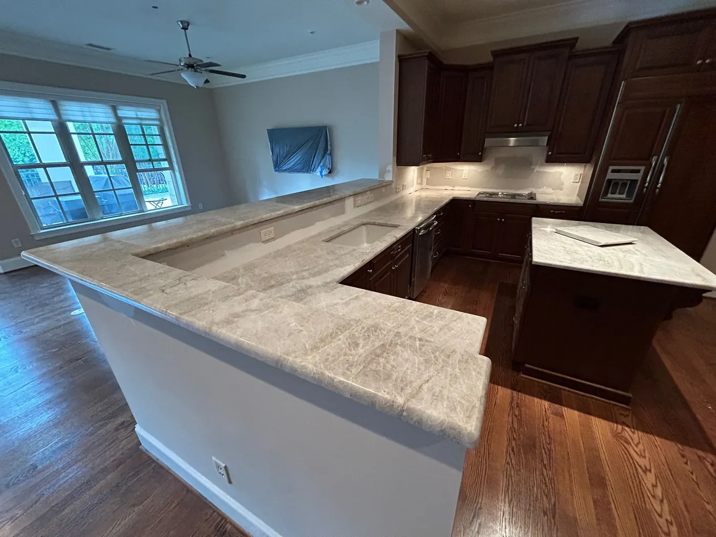 Kitchen countertop project, photo 122