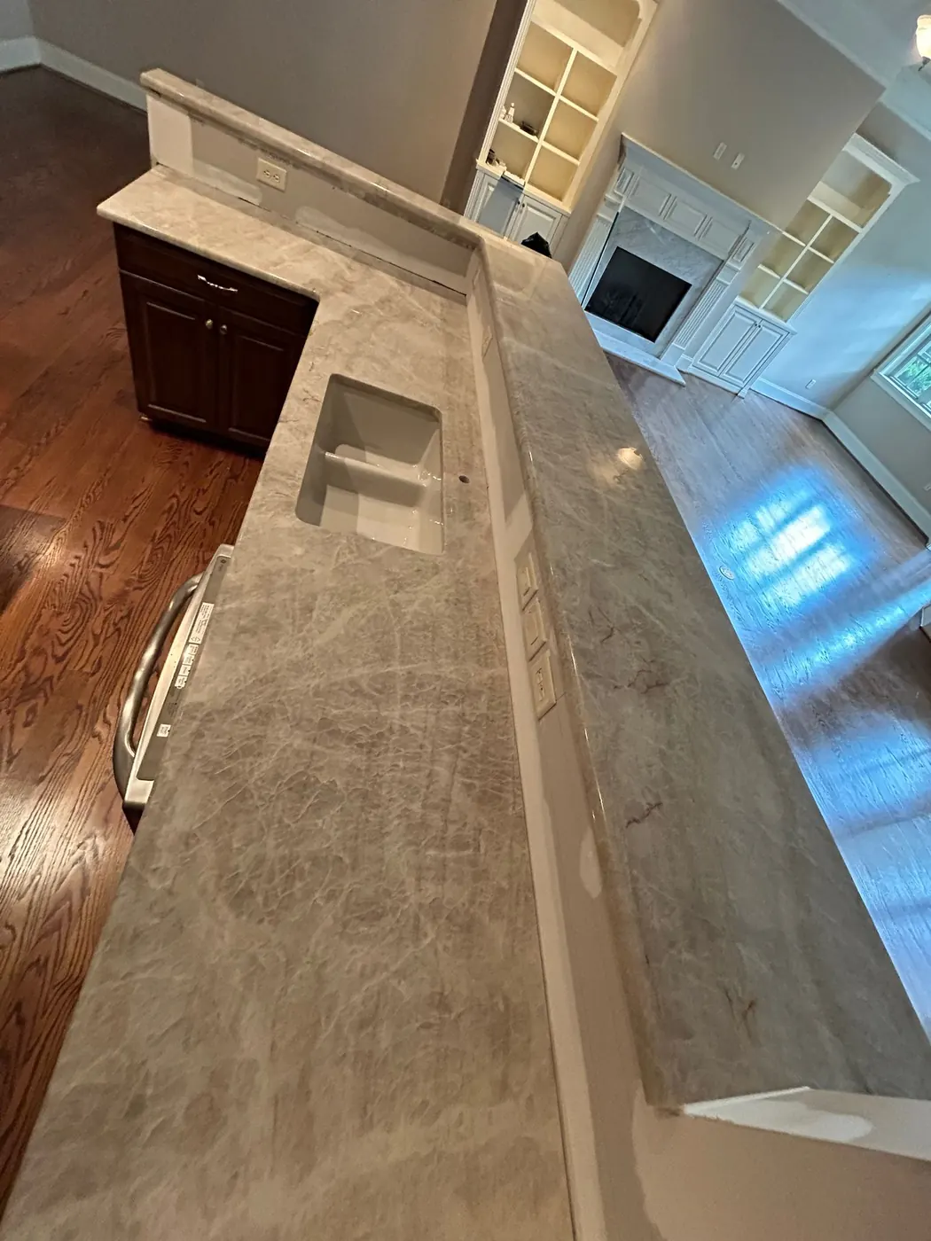 Kitchen countertop project, photo 124
