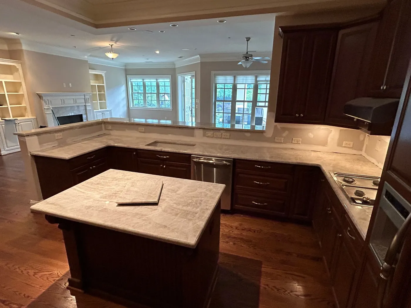 Kitchen countertop project, photo 127