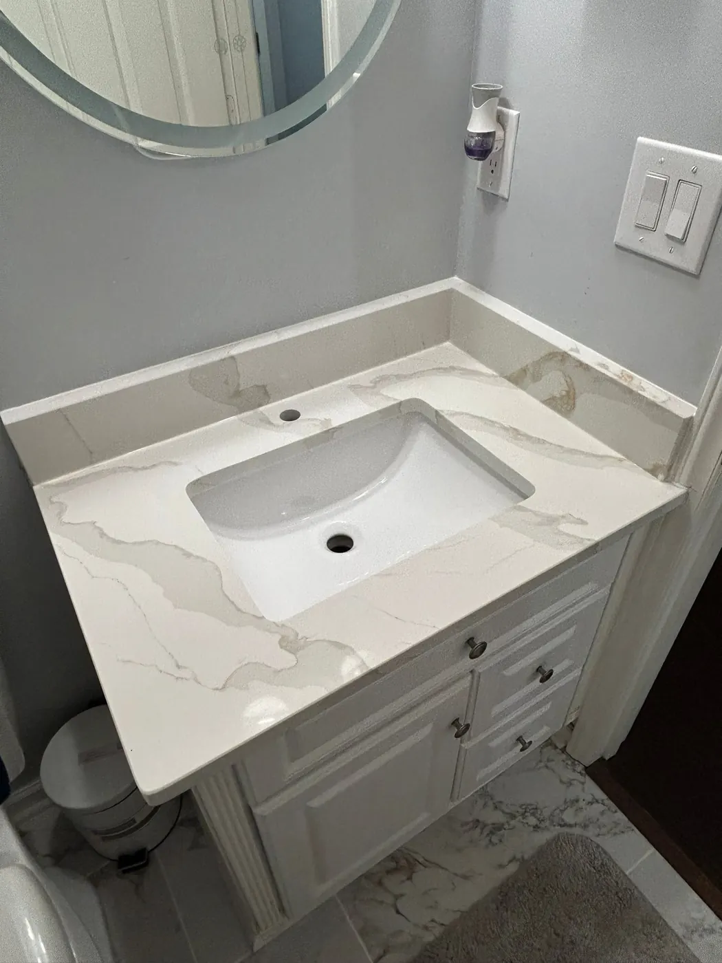 Bathroom vanity project, photo 20