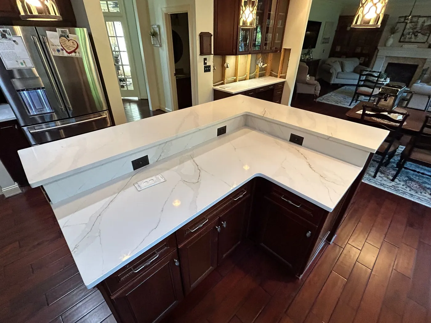 Kitchen countertop project, photo 131
