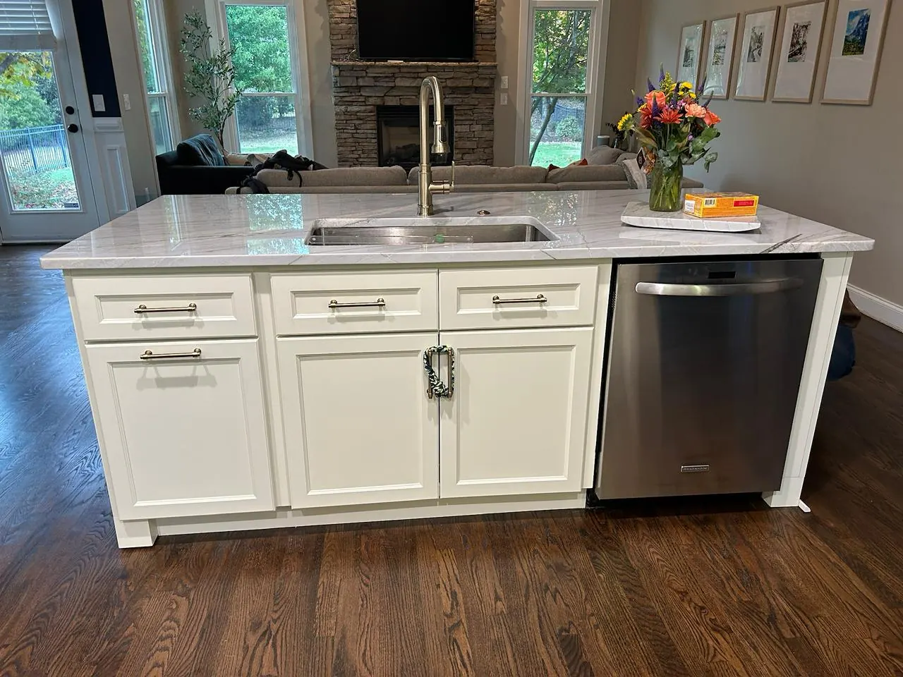 Kitchen countertop project, photo 141