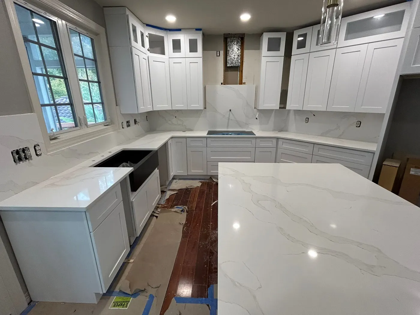 Kitchen countertop project, photo 157