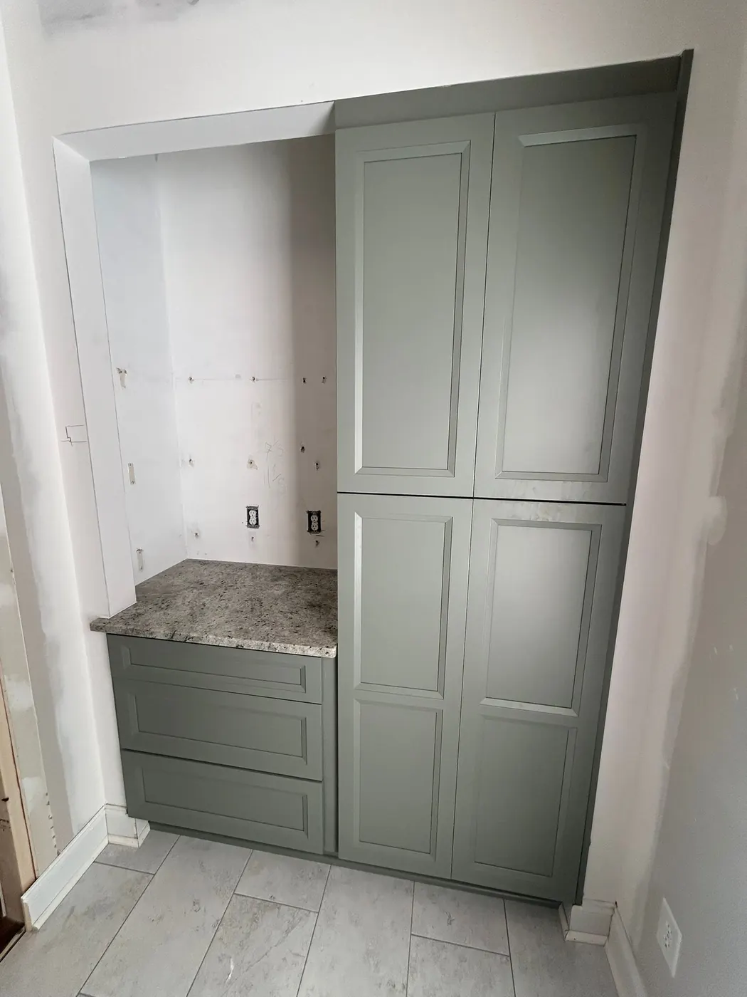 Kitchen countertop project, photo 160