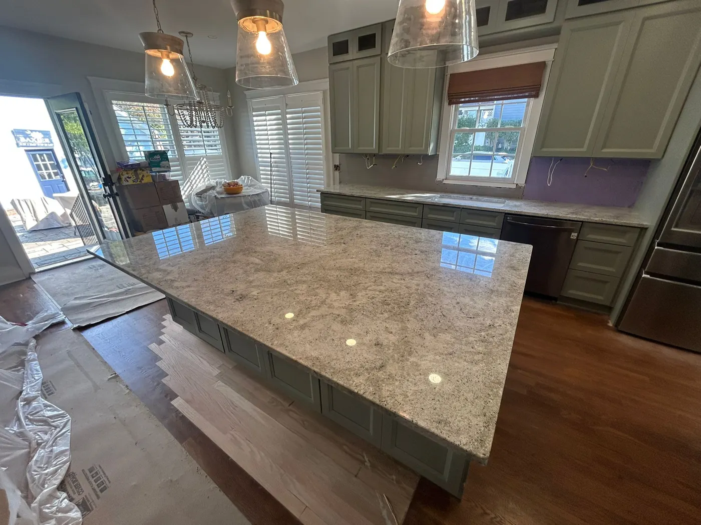 Kitchen countertop project, photo 162