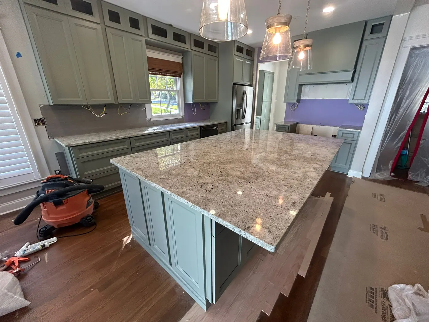 Kitchen countertop project, photo 164