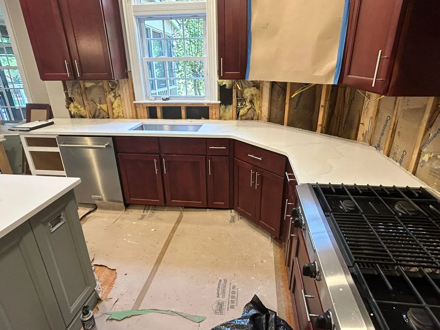 Kitchen countertop project, photo 168