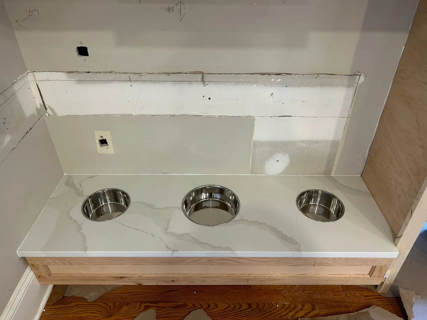 Kitchen countertop project, photo 170