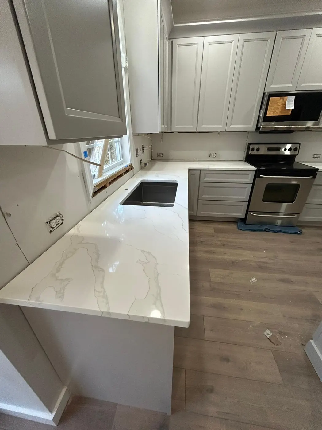 Kitchen countertop project, photo 173
