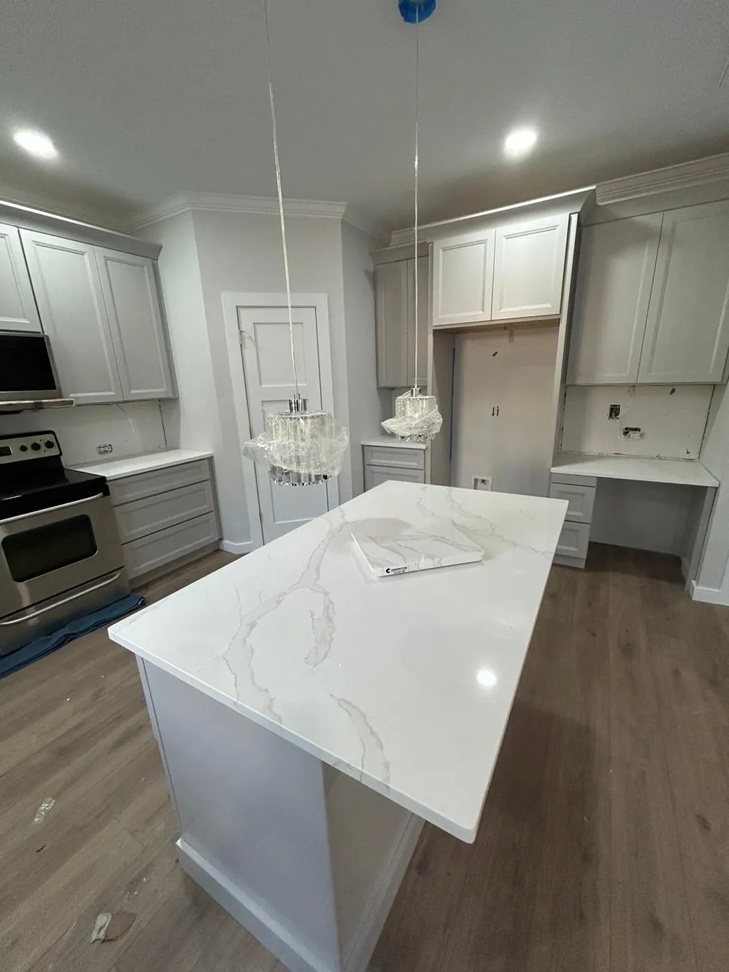 Kitchen countertop project, photo 175