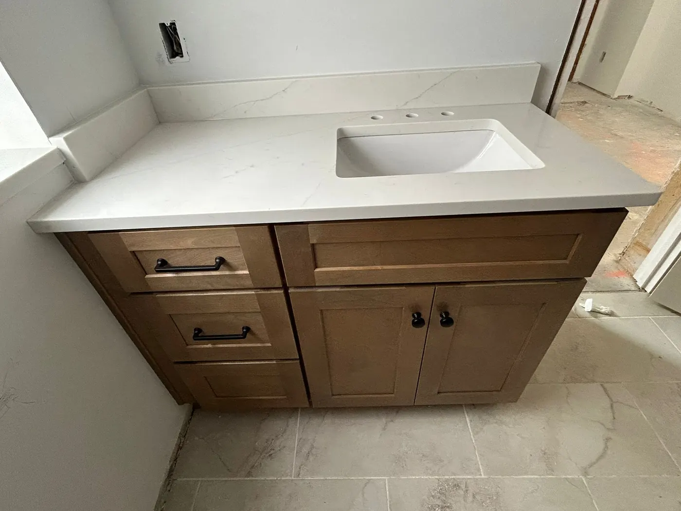 Bathroom vanity project, photo 32