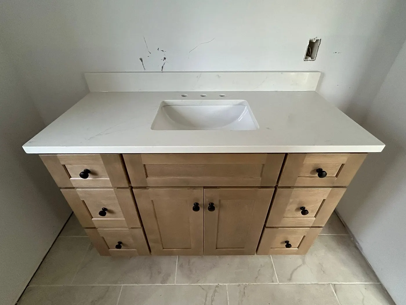 Bathroom vanity project, photo 33