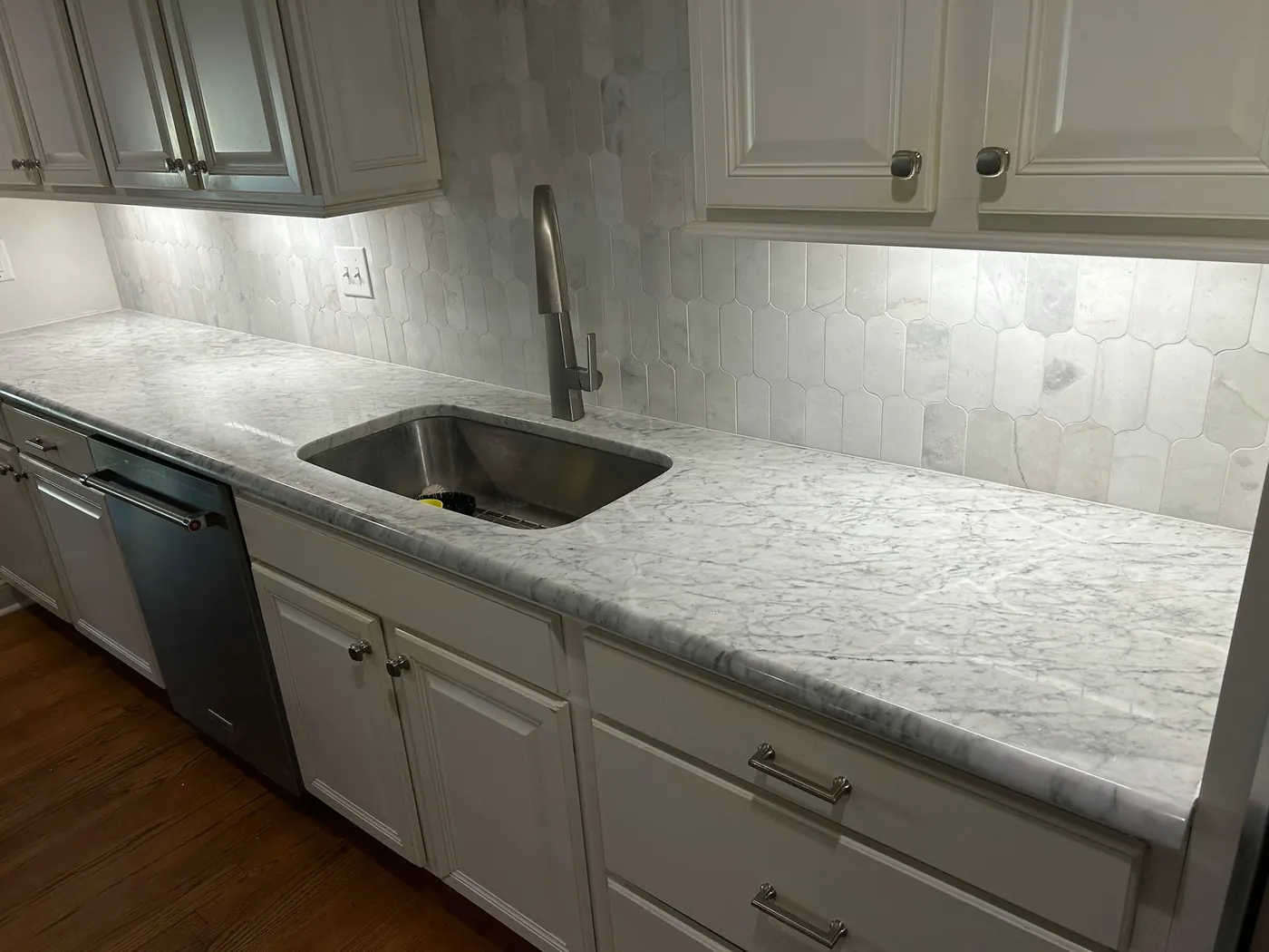 Kitchen countertop project, photo 179