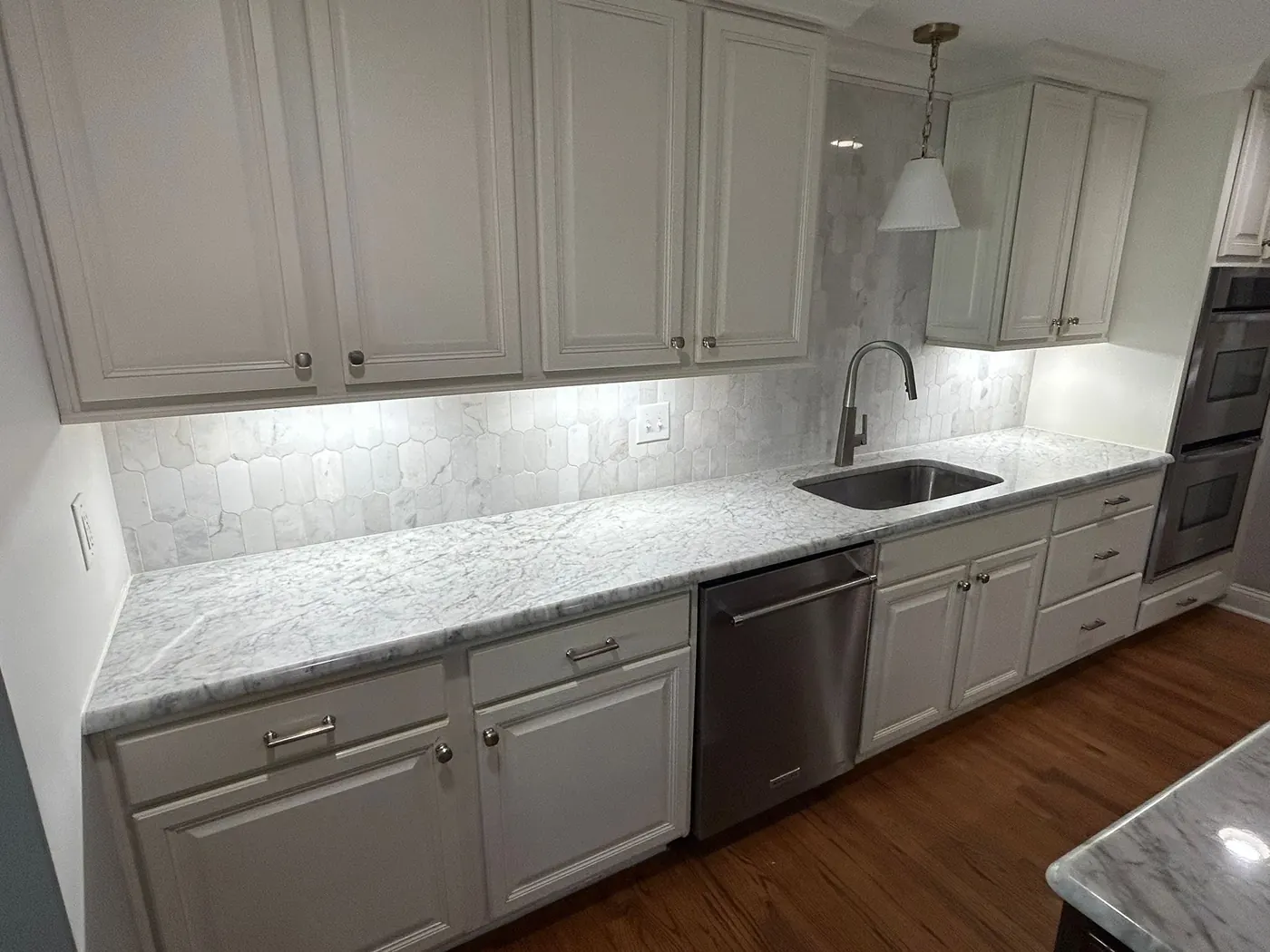 Kitchen countertop project, photo 182