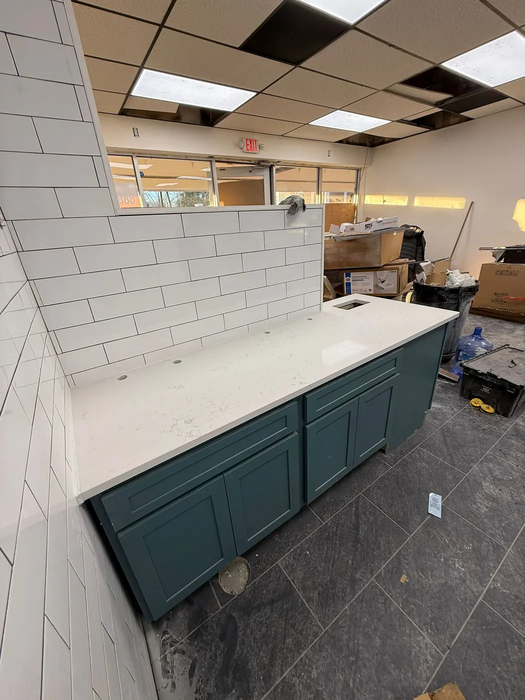 Kitchen countertop project, photo 187