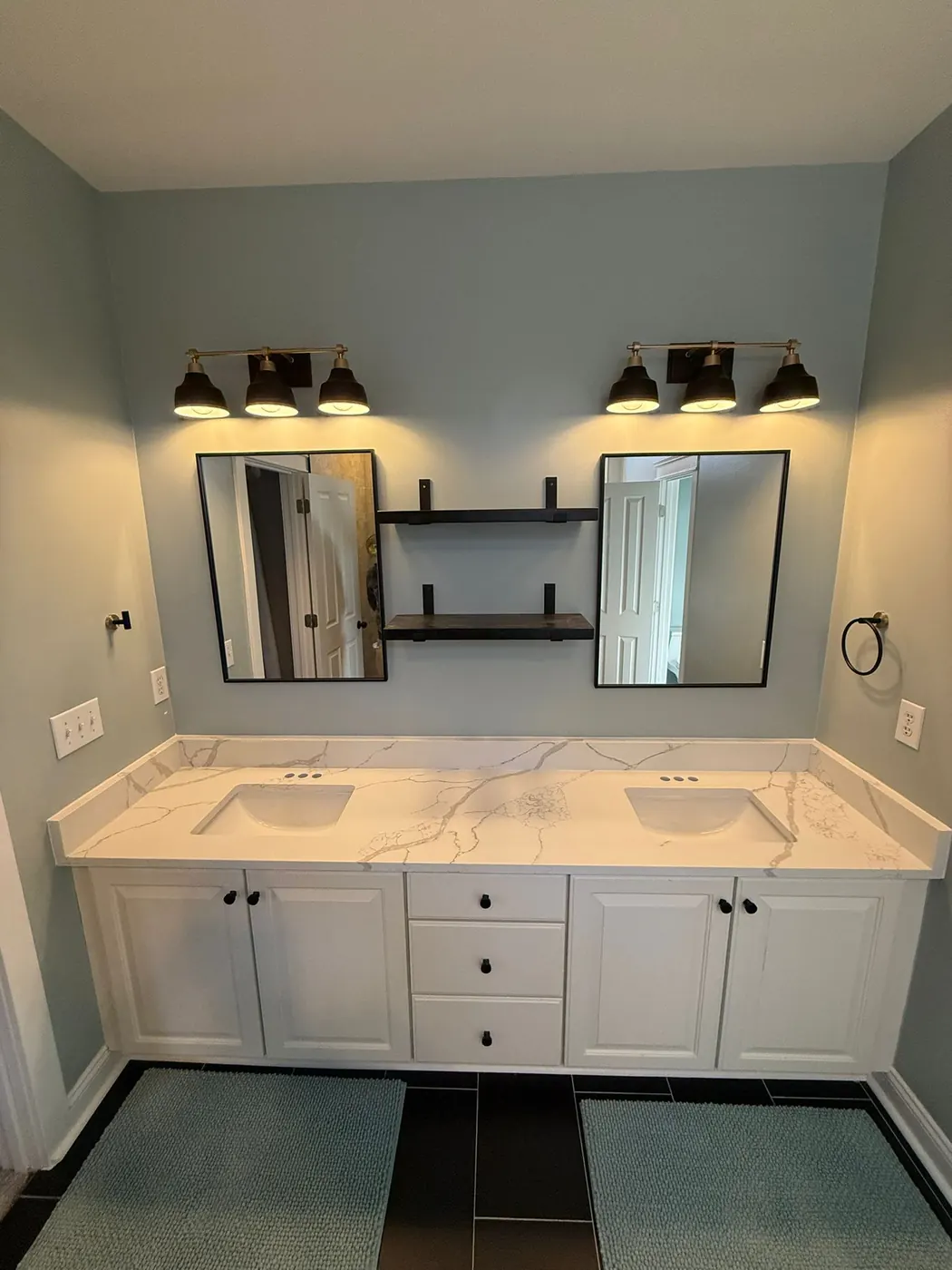 Bathroom vanity project, photo 37