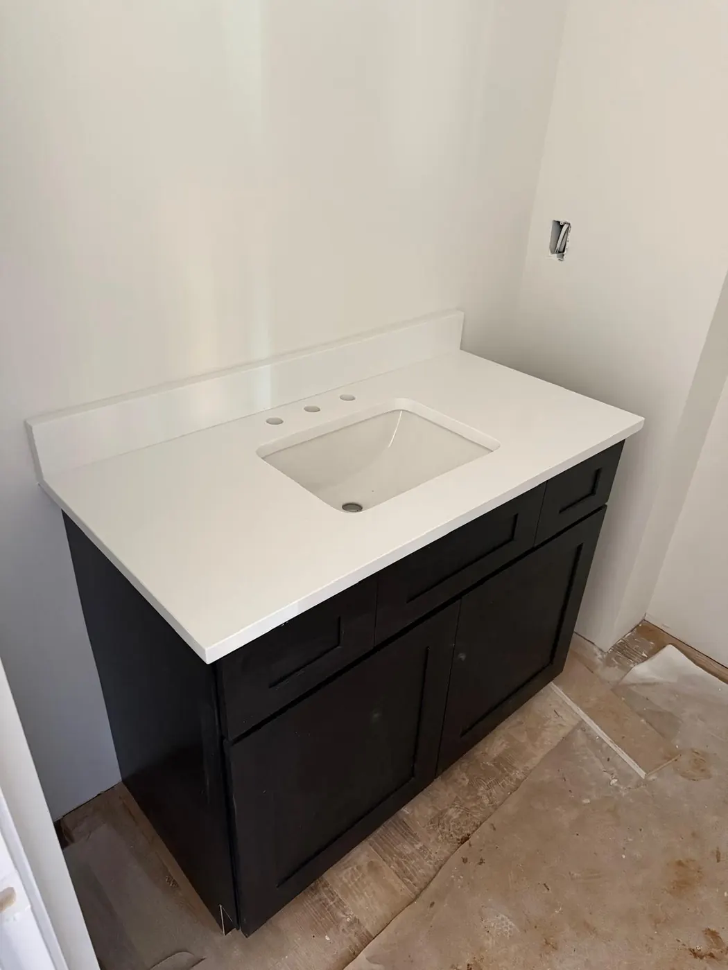 Bathroom vanity project, photo 43