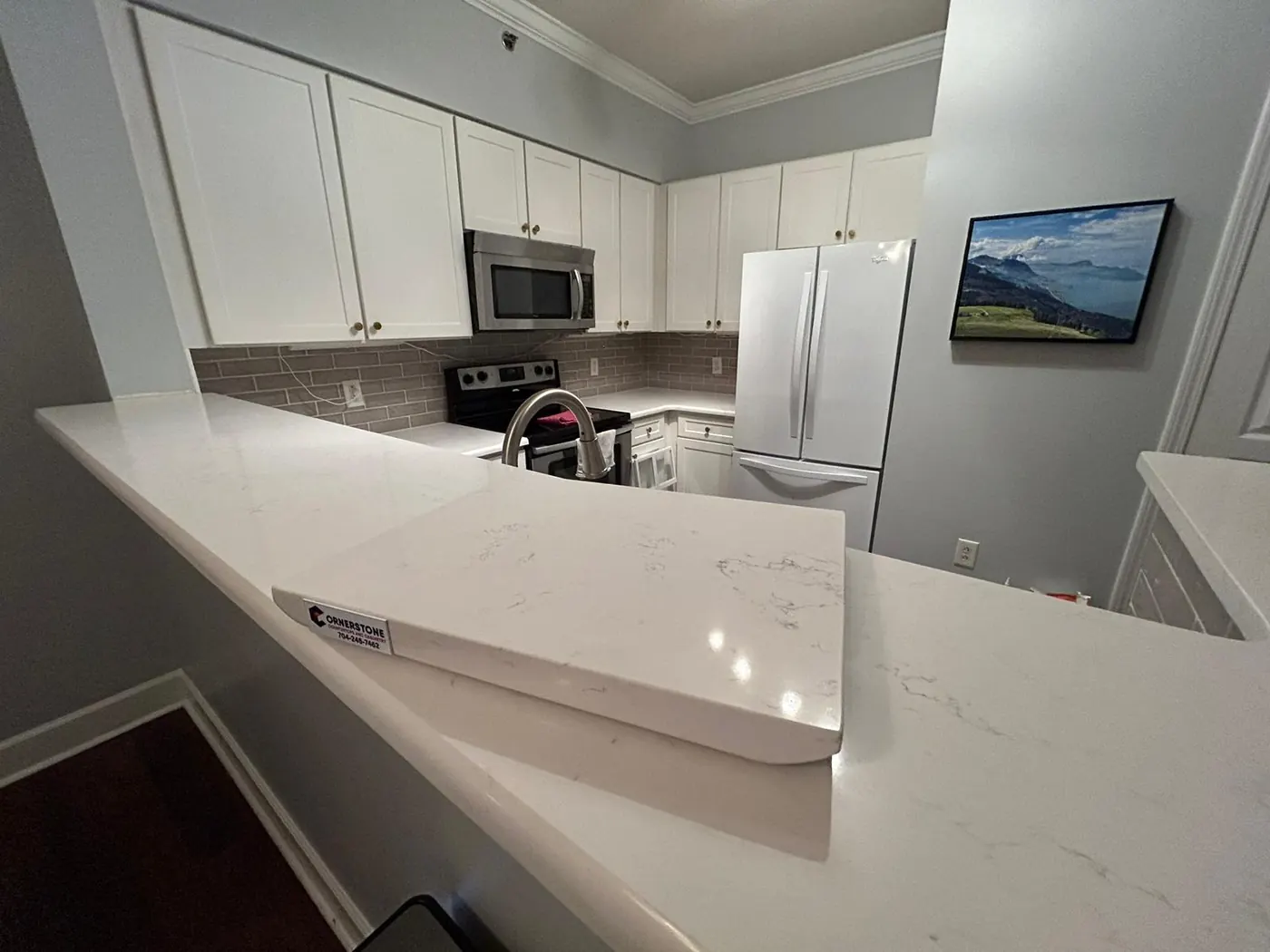 Kitchen countertop project, photo 196