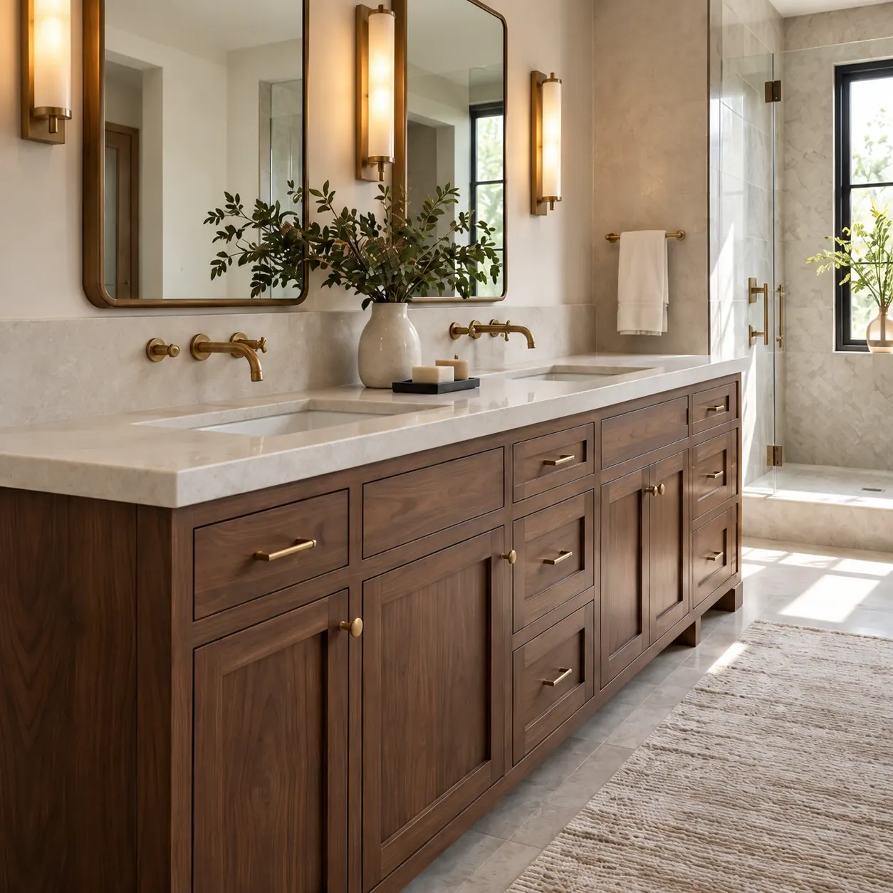 Bathroom vanity project, photo 46